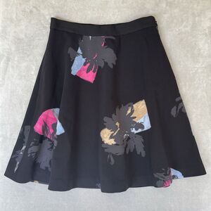 Ellen Tracy‎ Skirt Womens Size 6 Black Art To Wear Retro Dark Feminine Romantic